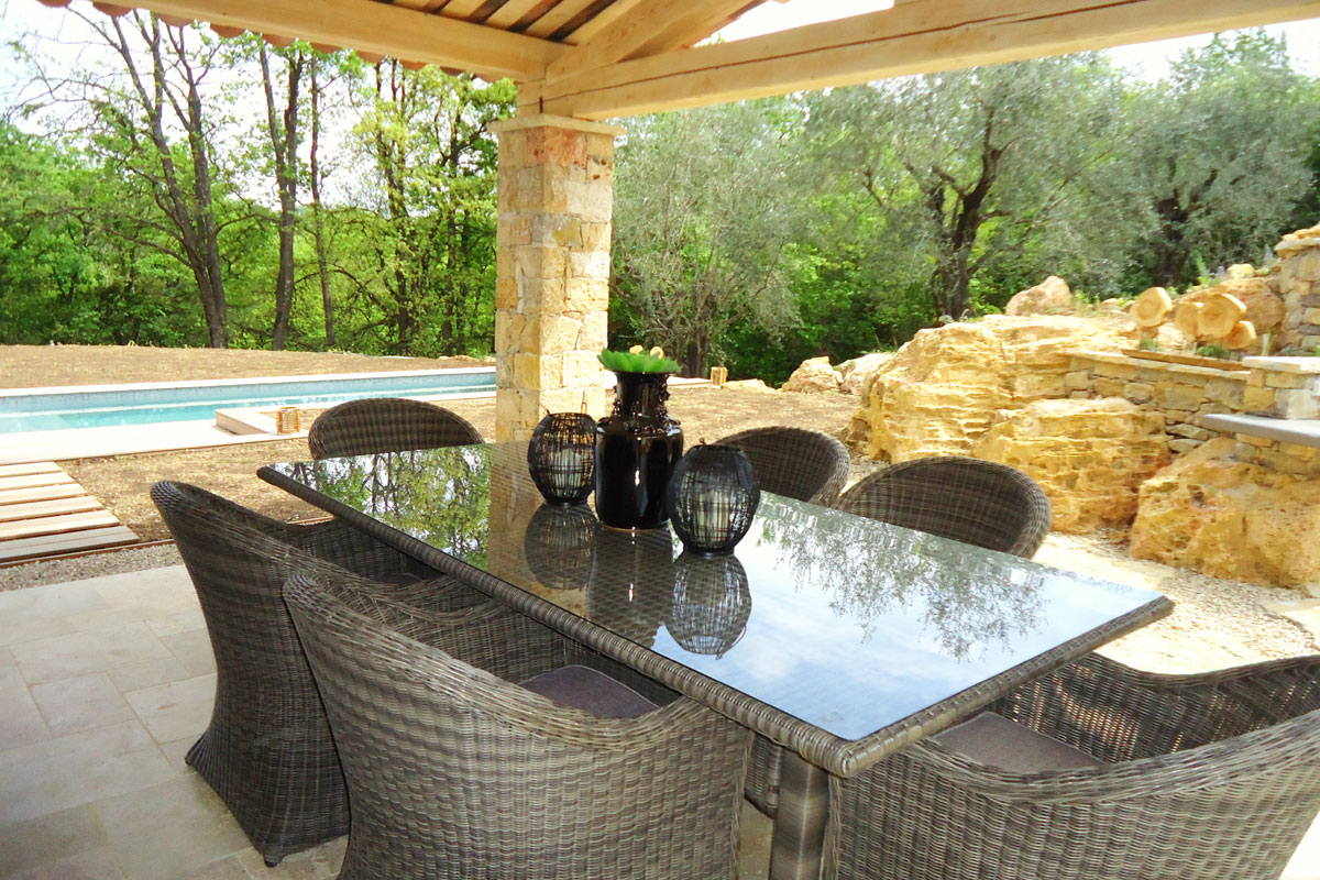 Villa South of France heated pool
