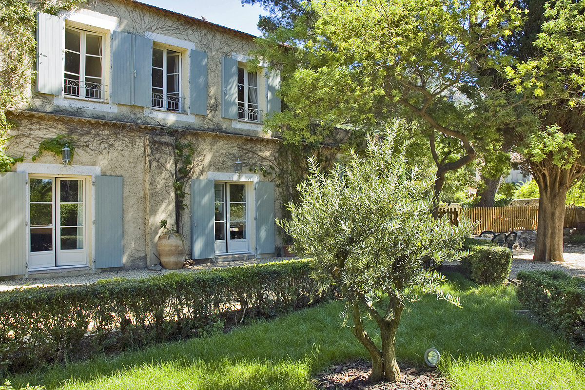 Farmhouse and garden