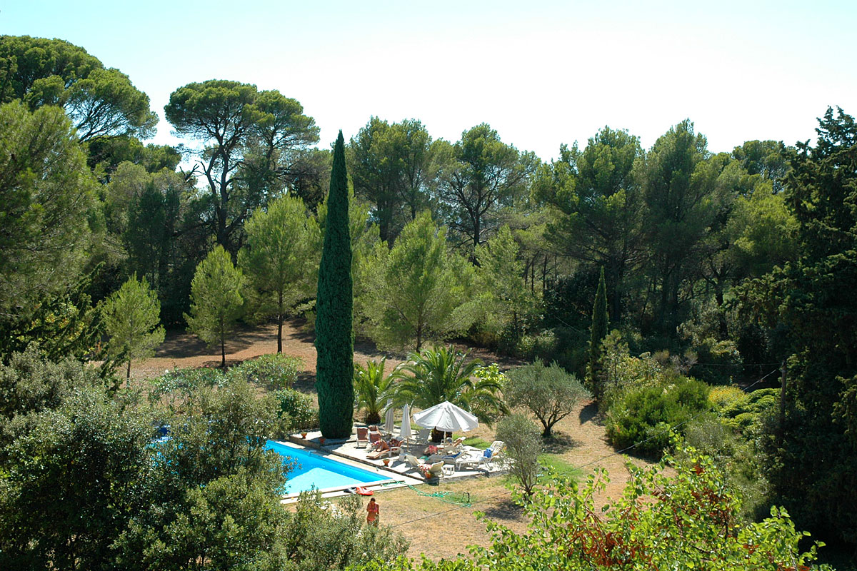 South of France Holiday Chateau with Pool and Tennis to Rent near Pezenas