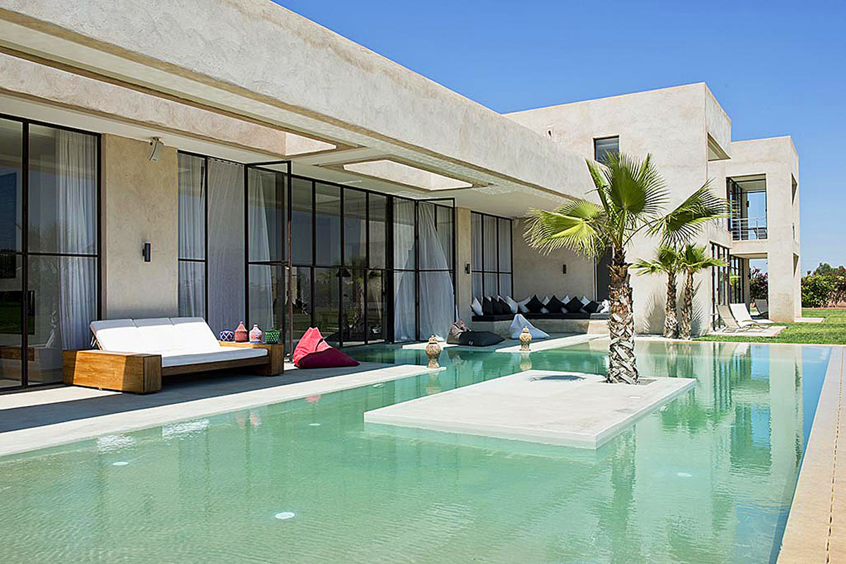 Photo Gallery Marrakech Luxury Villa with Pool and floodlit tennis