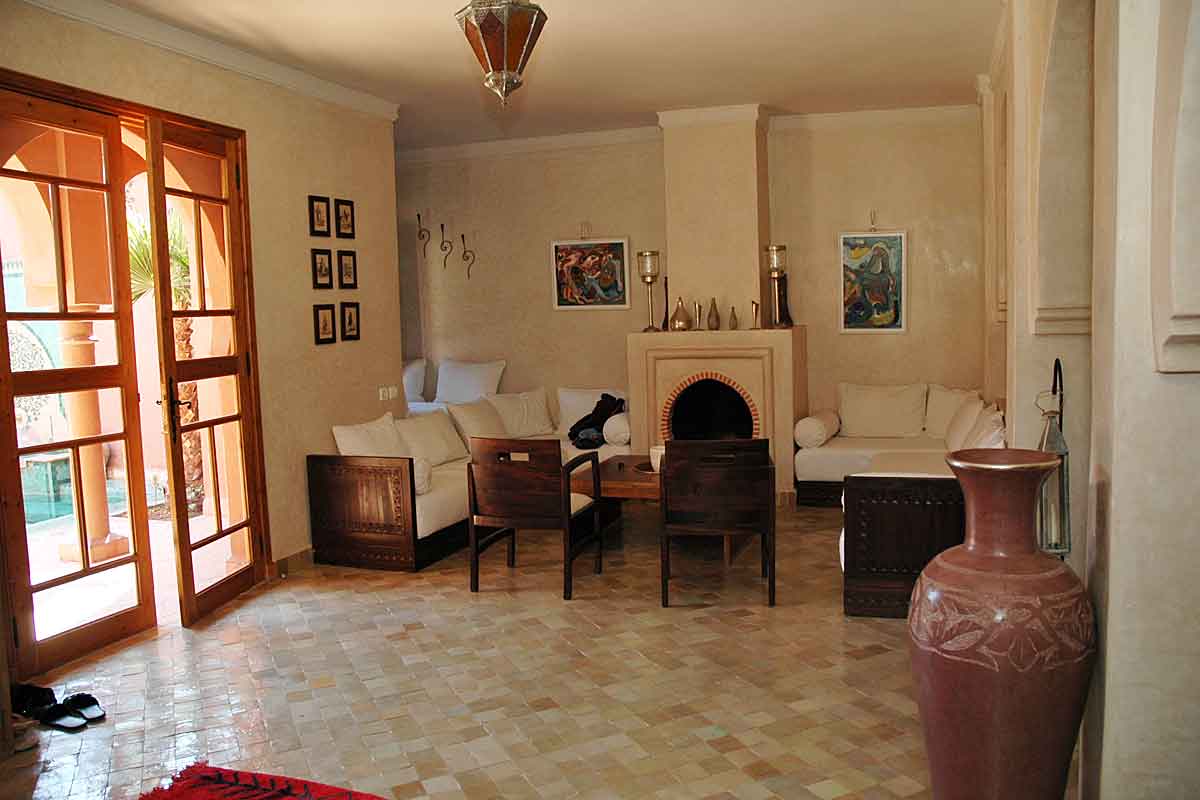 Holiday Villa with Pool to Rent in Marrakesh, Morocco. Very large