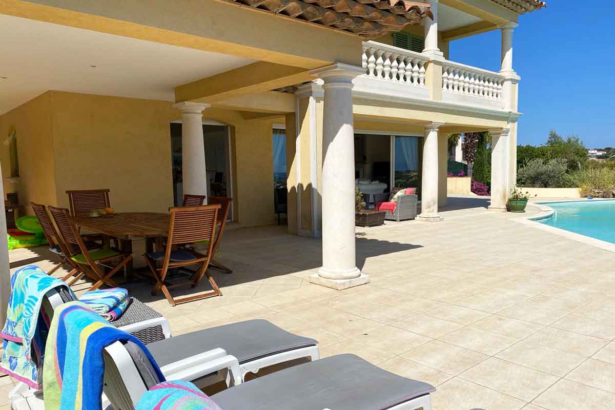 South of France Villa with heated pool and air-con, near Ste Maxime.