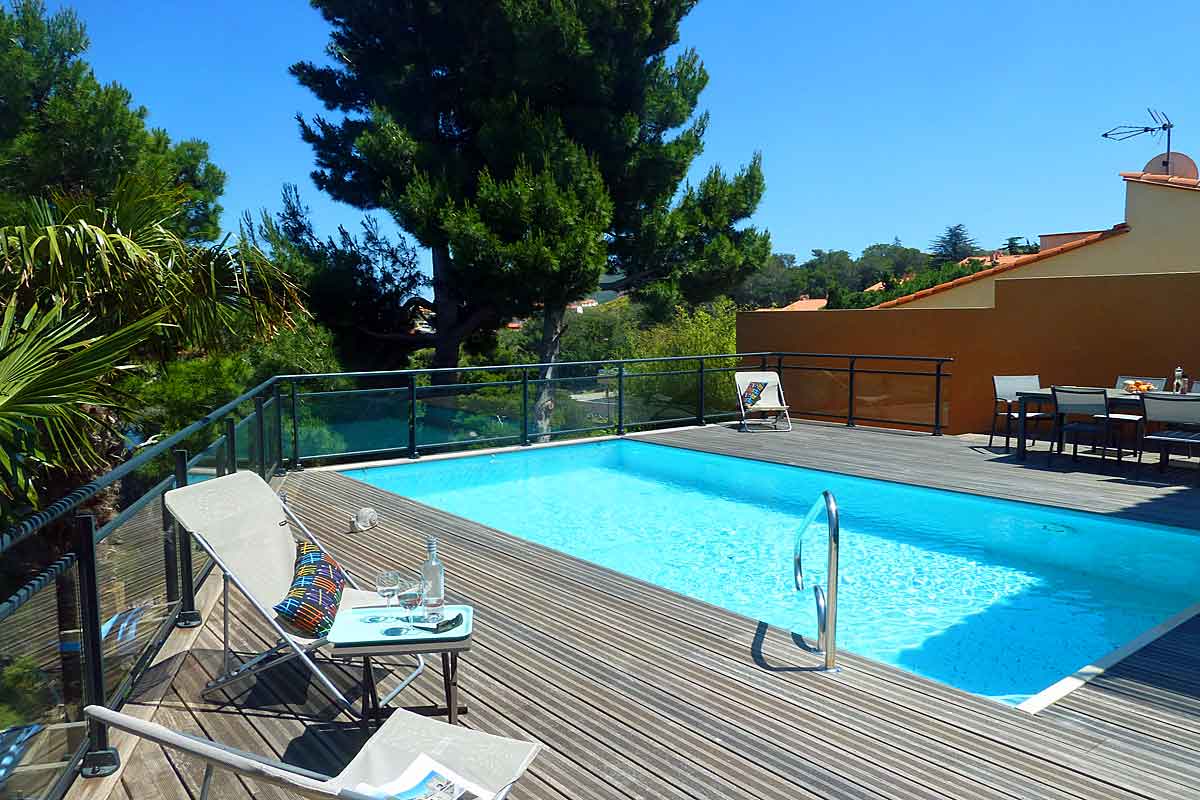 Vacation Villa with pool in Collioure 