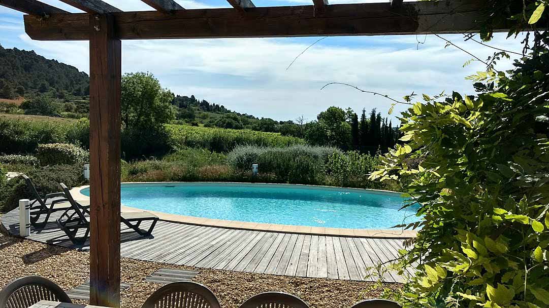 Minervois villa rental with pool