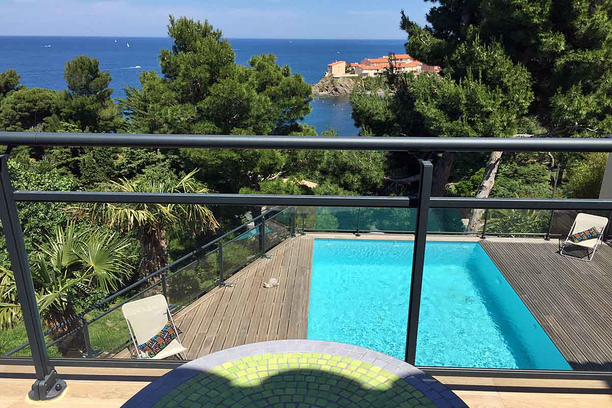 Vacation Villa with pool in Collioure 