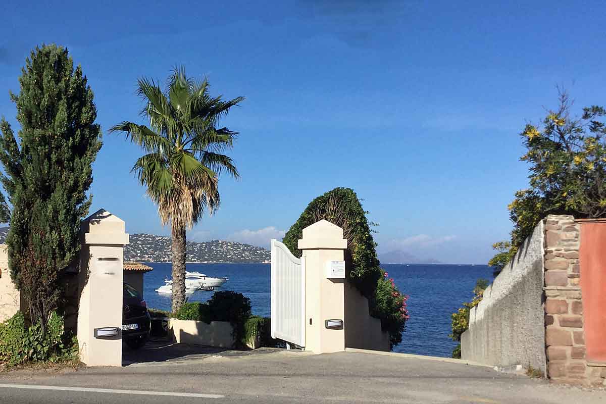 Luxury South of France Villa on the beach