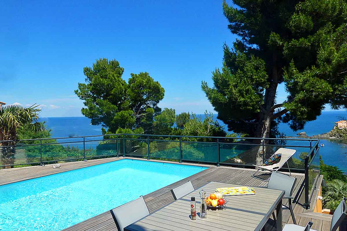 Vacation Villa with pool in Collioure 