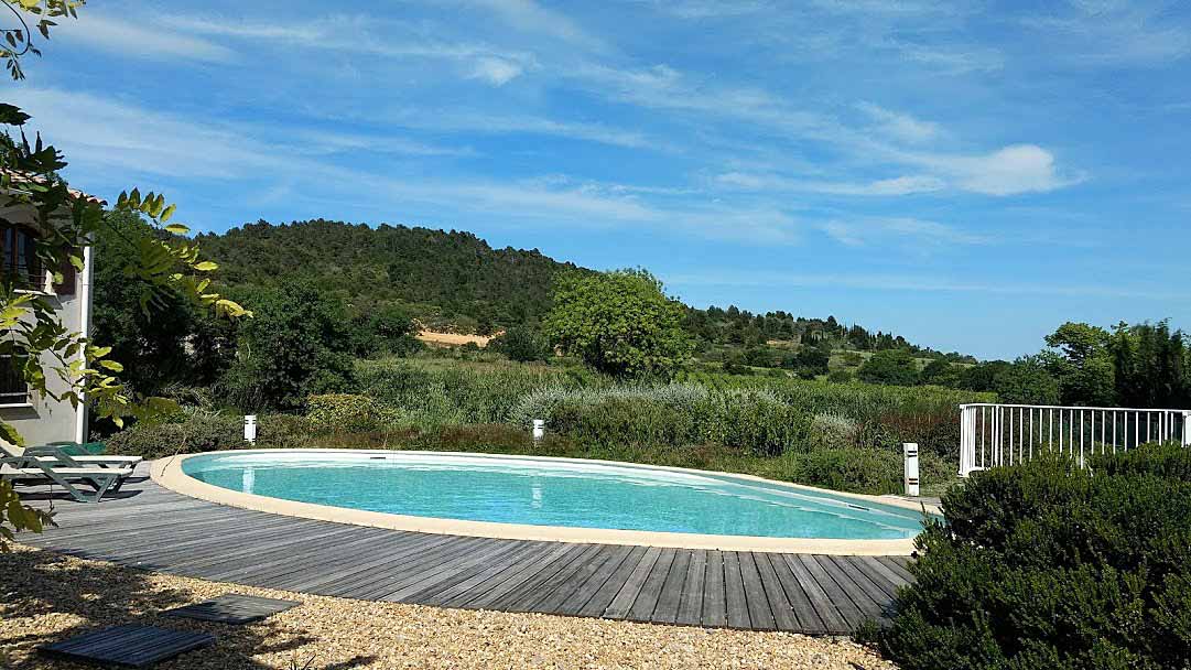 Minervois villa rental with pool